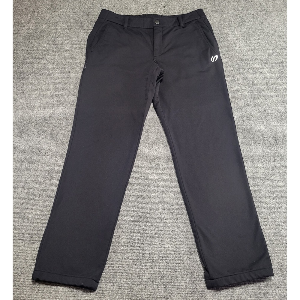 Master Bunny Edition Multi-Way Stretch Performance Black Golf Pants Sz 4 (30x27)